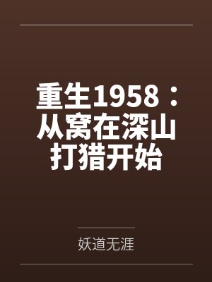 重生1958:从窝在深山打猎开始